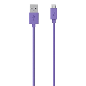Belkin F2CU012BT2M-PUR câble USB USB 2.0 2 m USB A Micro-USB B Violet pas cher