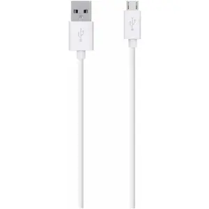 Belkin F2CU012BT2M-WHT câble USB USB 2.0 2 m USB A Micro-USB B Blanc pas cher
