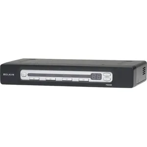 Belkin OmniView PRO3 USB & PS/2 4-Port KVM Switch - Commutateur KVM - 4 x KVM port(s) - de bureau pas cher