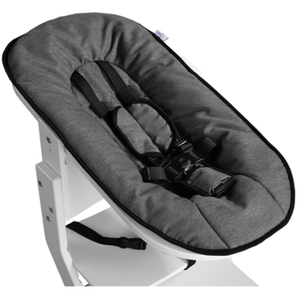 TiSsi Fixation de Siège Bébé Blanc pour Chaise Haute Anthracite 1 UnitéVendu paramazon