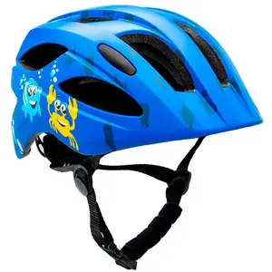 Crazy Safety Casque Junior Bike Blue Sea Cool