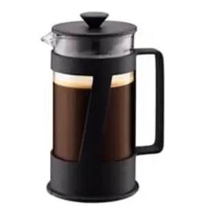 Comparateur de prix : Bodum - 10883-01 - Crema - Cafetière à Piston 8 Tasses - 1 L - Noir