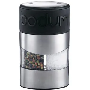 Comparateur de prix : Bodum Twin 11002-01 Moulin poivre et sel Noir