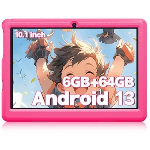 KOTSREN Tablette Enfant 10 Pouces Android 13 avec Étui Protecteur 64Go...Vendu parcdiscount