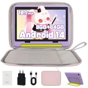 KOTSREN Tablette pour Enfant 10 Pouces avec Kid-Proof Étui Pourpre et ...Vendu parcdiscount