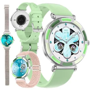 Montre Connectée Femme XTRADITECH Alliage Diamanté Strass Multicolore ... pas cher