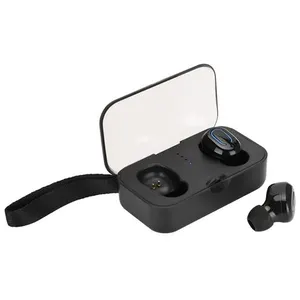 Comparateur de prix : TI8S Mini-casque Double oreille TWS HiFi Bluetooth sans fil Écouteur C...