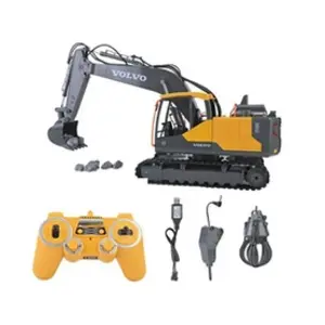 Comparateur de prix : RC Pelle jouet 2.4GHz 1:16 Simulation LED Ingénierie Voiture Télécomma...