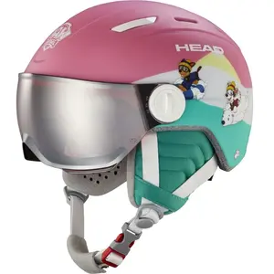 Comparateur de prix : Head - Casque de ski - Maja Visor Paw - Taille Enfant 52-56 cm - Rose