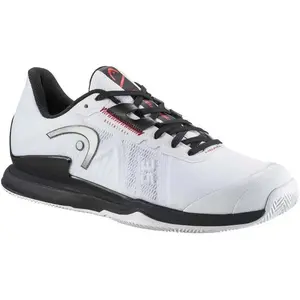 HEAD Sprint Pro 3.5 Clay Hommes Chaussure de Tennis Men's, Blanc/Noir, 45 pas cher