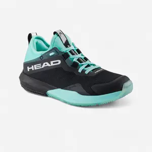 Chaussure de padel Femme- Head Motion Pro 2024 noir turquoise - HEAD pas cher