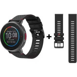 Montre sport POLAR VANTAGE V2 BLK/RED SHIFT M/ TU