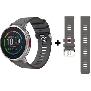 Comparateur de prix : Montre gps polar vantage v2 shift leather gris orange