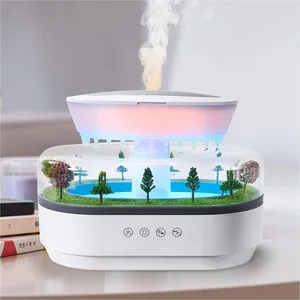 FOCLATUNER Diffuseur daromathérapie LED 7 couleurs humidificateur avec... pas cher