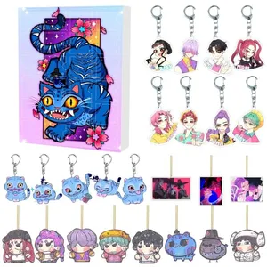 Calendrier De L'Avent 2025 Kpop - 24 Porte-clés D_demon H_Hunters à Collectionner - 5