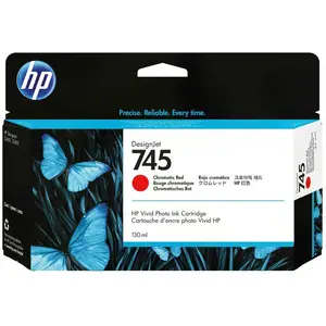 Comparateur de prix : HEWLETT-PACKARD Conso imprimantes - HP - 745 - Rouge Chromatique / 130 ml F9K00A