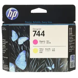HP F9J87A (744) - Magenta + jaune - Tête d'impression pas cher