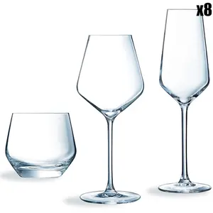 Cristal d'Arques - 24 verres Ultime transparents T.U