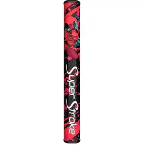 Grip de putter SuperStroke Tour 2.0 Deadpool Rouge TU SSD080104