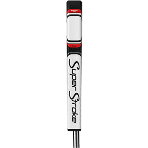 Super Stroke Poignée de putter TLT Pistol 2.0 pour droitiers, blanc/rougeVendu parall4golf