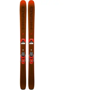 Head Pack Ski Kore 99 + Fixations Attack 14 Gw Homme rouge 156cm pas cher