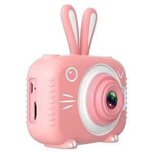 Comparateur de prix : Appareil Photo ATOUP 1080p pour les filles Avec Carte Tf 32Go - Rose
