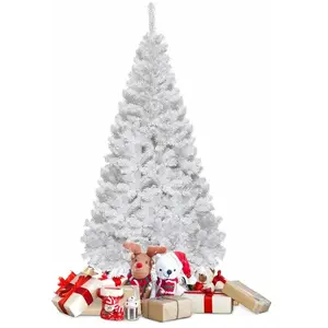 COSTWAY Sapin de Noël Arbre de Noël Artificiel pour Décoration de Noël...