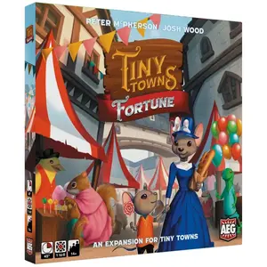 Comparateur de prix : Alderac Entertainment - Tiny Towns Fortune - Board Game - Expansion - ...