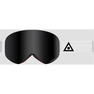Ashbury Sonic White Triangle (+Bonus Lens) Masque blanc Uni pas cher