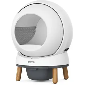 Litiere autonettoyante - PETSAFE - SMART SPIN - Connecté - Blanc TU pas cher