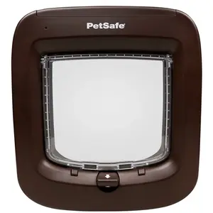 Comparateur de prix : Chatière à puce électronique Staywell chat   brun   PetSafe