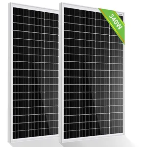 ECO-WORTHY Panneau solaire 340 W 12V Photovoltaïquecharge Bloc d'alime...Vendu parcdiscount