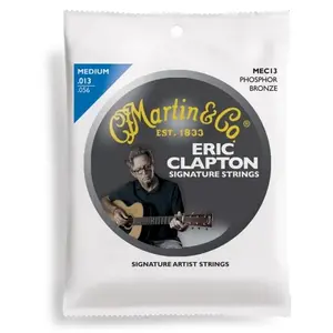 Martin Clapton EC13 - Jeu de cordes Guitare acoustique - Medium 13-56