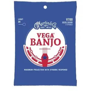 Martin V700 Banjo Vega 5 Cordes Light 9/20Vendu paramazon