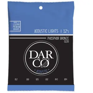 Darco D220 - Jeu cordes acoustiques Light 92/8 - 12-54