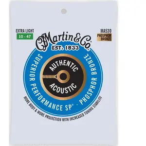 Comparateur de prix : Martin MA530 SP 92/8 Phosphore Bronze Extra Light 10/47