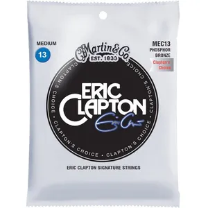 Comparateur de prix : Martin Clapton EC13 - Jeu de cordes Guitare acoustique - Medium 13-56