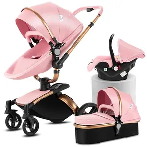 Poussette 3 en 1 Magic ZC Poussette pliable Poussette bébé Poussette n... pas cher