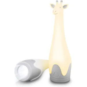 Comparateur de prix : ZAZU Lampe de poche et veilleuse GINA LA GIRAFE - gris