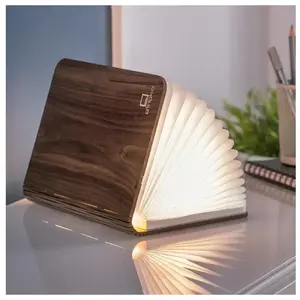 Comparateur de prix : Gingko Mini Lampe de Lecture Intelligente en Bois Naturel - Noyer