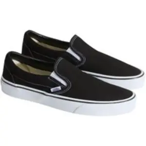 Vans - Classic Slip-On - Chaussure - Mixte Adulte - Noir (Black/Black) - Taille: 41 pas cher