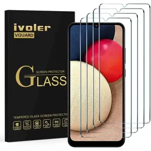 123 Pack de 4 Verre Trempé pour Samsung Galaxy A22 5G - A02S - A03 - Nokia 1.4Film de Protection d’écran en Verre Trempé Anti Ray 985Vendu parcdiscount