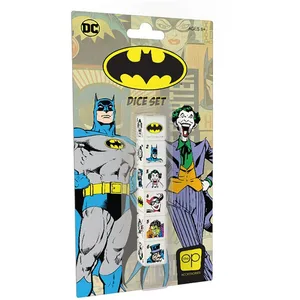 Comparateur de prix : Jeu de société Batman pack dés 6D6 (6) - USAopoly Jeu de société - USAAC010-103