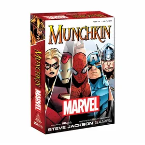 Juegos Steve Jackson Games - Munchkin: Marvel - Board Game