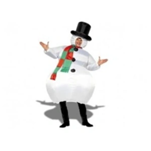 Comparateur de prix : Eurroweb Costume bonhomme de neige gonflable costume avec chapeau