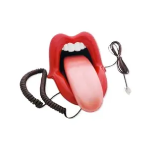 Totalcadeau Téléphone fixe filaire original bouche sexy levreVendu parrue-du-commerce