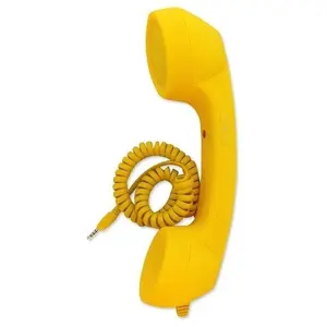 Combiné fixe filaire filaire kitsch téléphone rétro micro haut-par jau...Vendu parrue-du-commerce