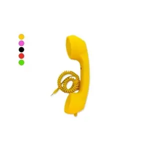 Totalcadeau Combiné téléphonique filaire kitsch roseVendu parrue-du-commerce