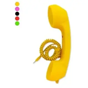 Combiné fixe filaire filaire kitsch téléphone rétro micro haut-par rou...Vendu parrue-du-commerce