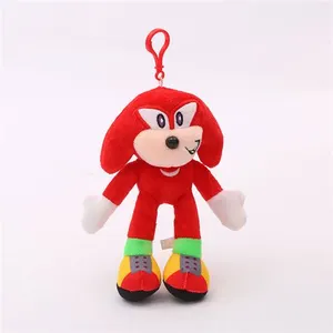 Non communiqué Peluche Sonic the Hedgehog Knuckles the Echidna 20 cm pas cher